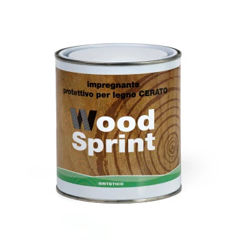 Wood paint with wax